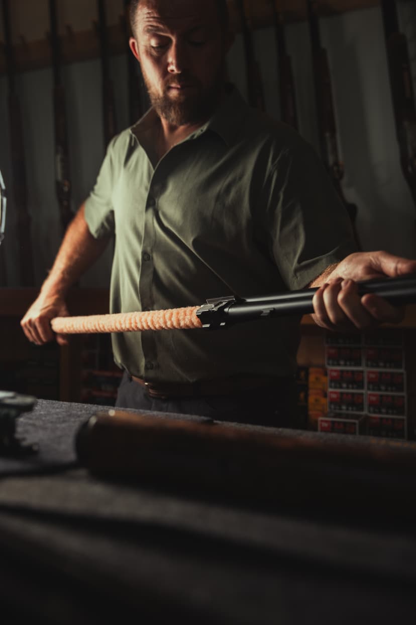Cleaning Gun Barrel